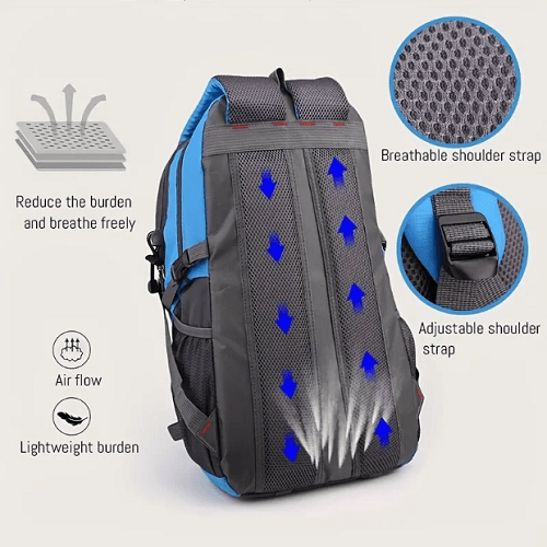 Men Women Travel Outdoor Backpack Rucksack Camping Laptop Hiking School Book Bag