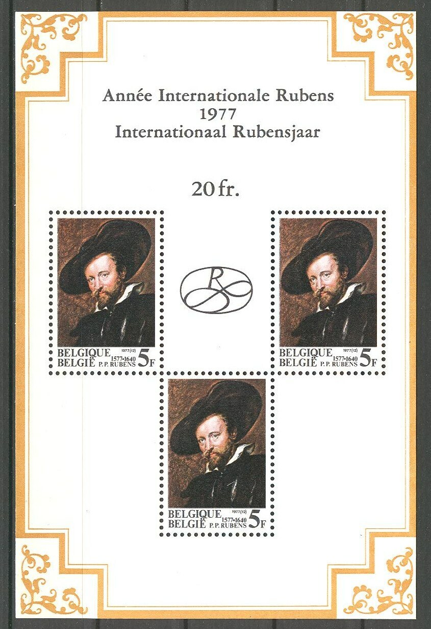 BE - BELGIUM 1977 complete year set MNH