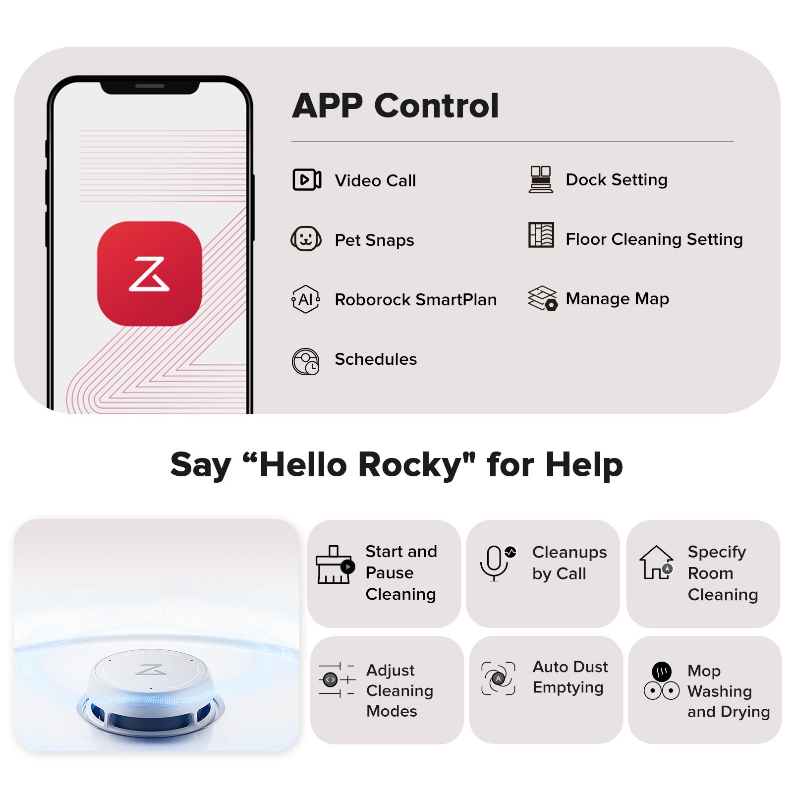 Roborock Qrevo Curv Vacuum&Mop,18500Pa,Zero-Tangling,FlexiArm Tech - Refurbished