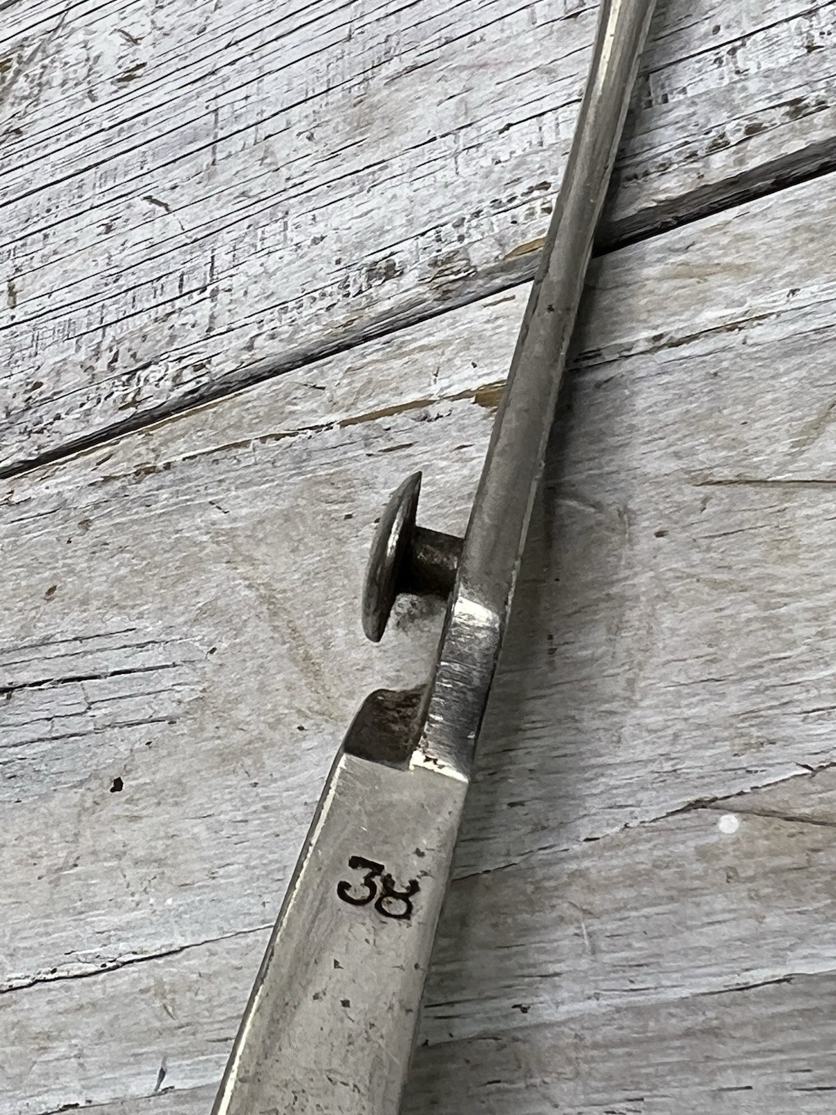 AS-IS Rusty Obstetrical Forceps Medical Birth Birthing Device Oddity Oddities