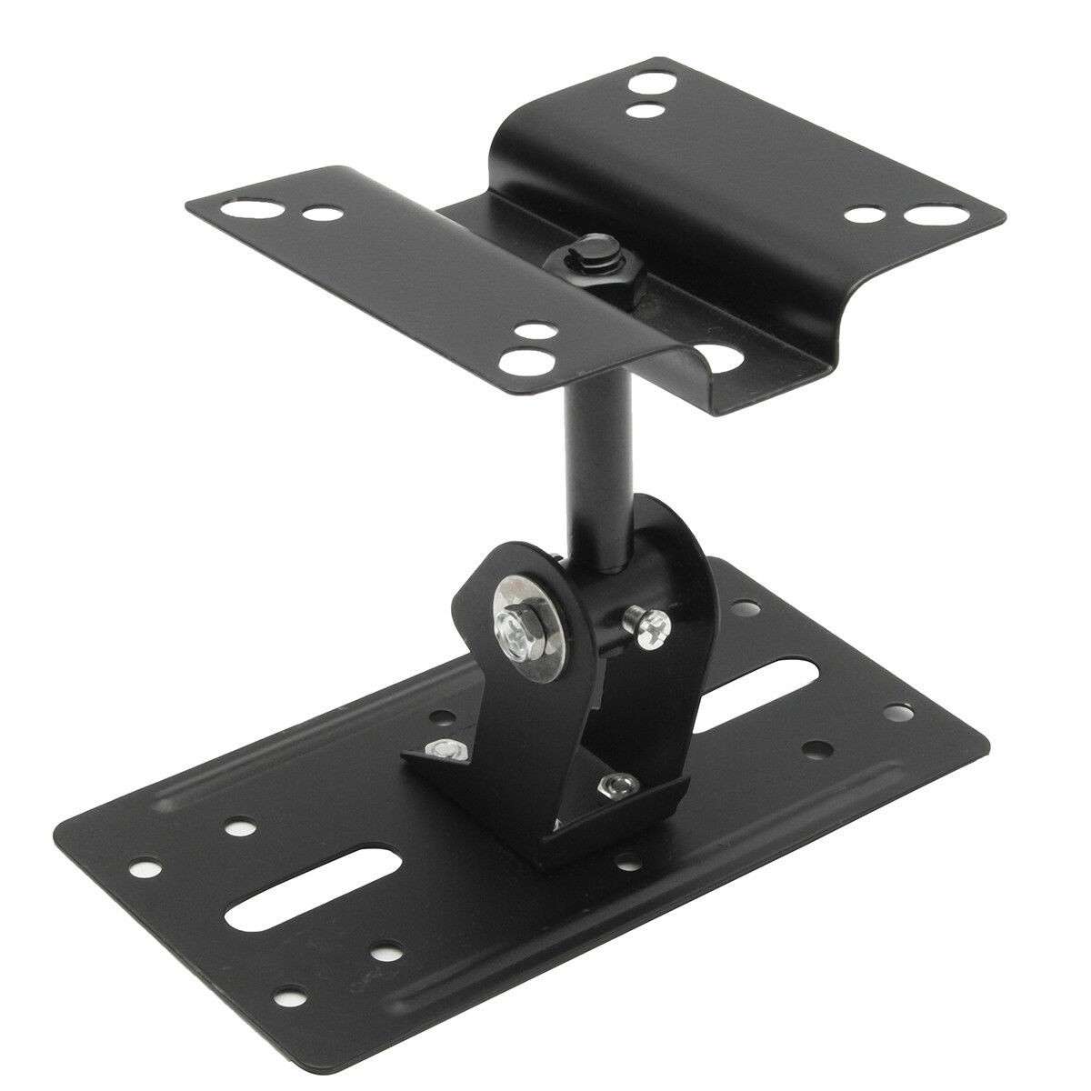 Pair Universal 360° Rotation Satellite Speaker Bracket Ceiling Wall Mount Holder