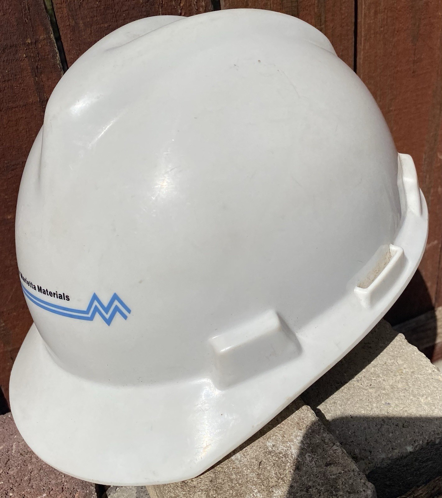Martin Marietta White Hard Hat Medium
