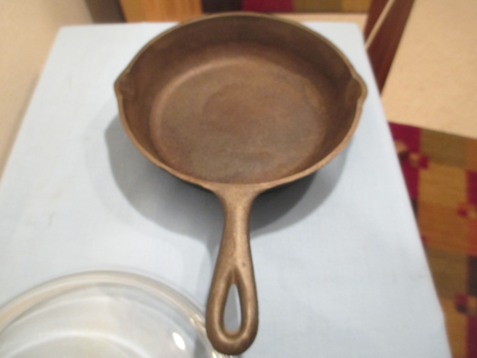 Birmingham Stove & Range No.5 Cast Iron Skillet with Glass Lid