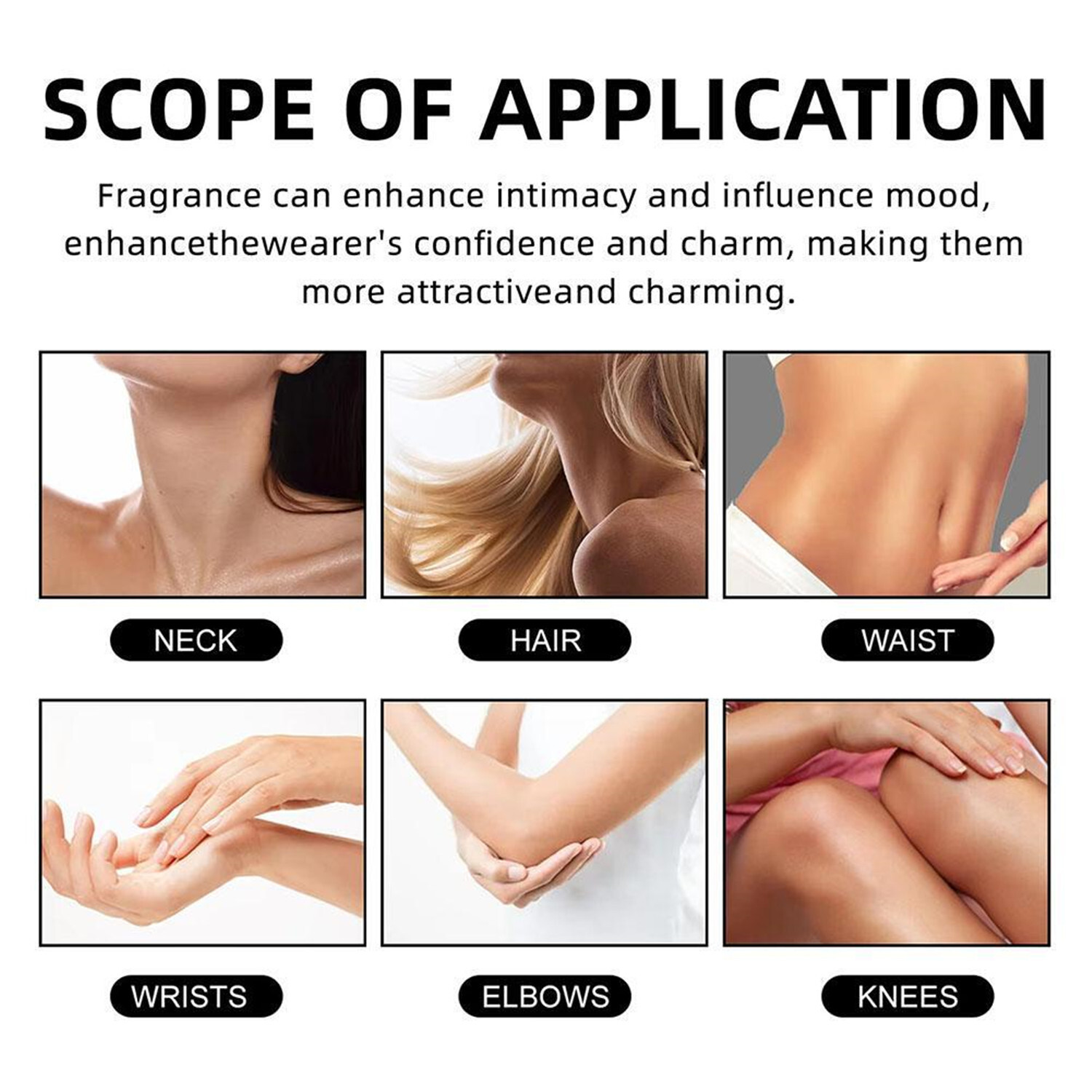 GODA For Her Pheromone Perfume For Women Long Lasting with Jasmine and Rose 15ml