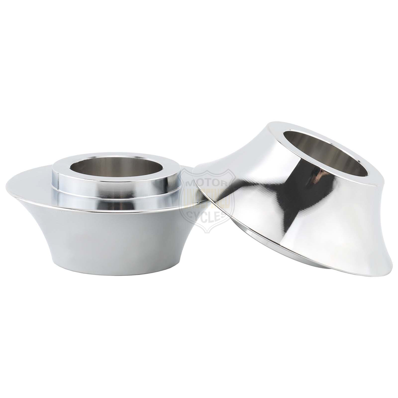 Chrome 1" Tapered Axle Wheel Spacers For Harley Street Glide Road King 2008-2023