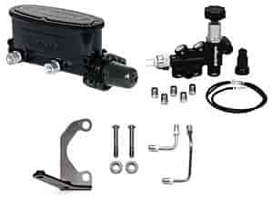 Wilwood 260-8555BKK1 Aluminum Master Cylinder Kit with Proportioning Valve Inclu