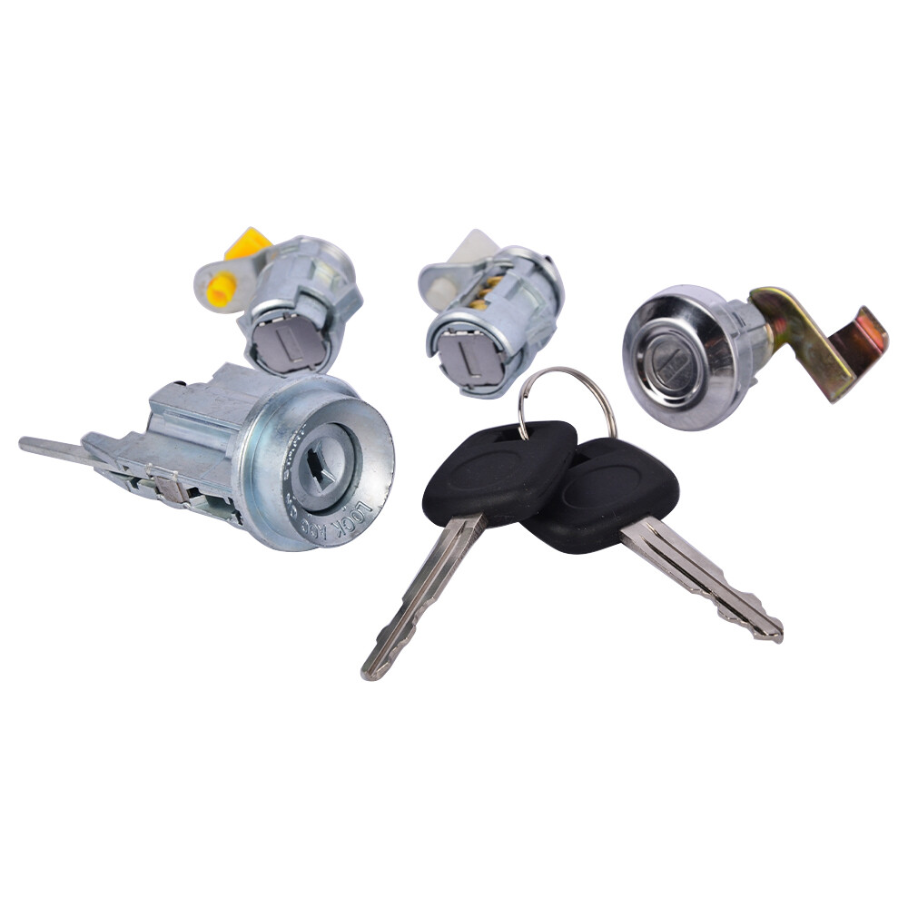 New Ignition Door Locks & Gas Lock W/2 Keys For Toyota Pickup Truck 1992-95