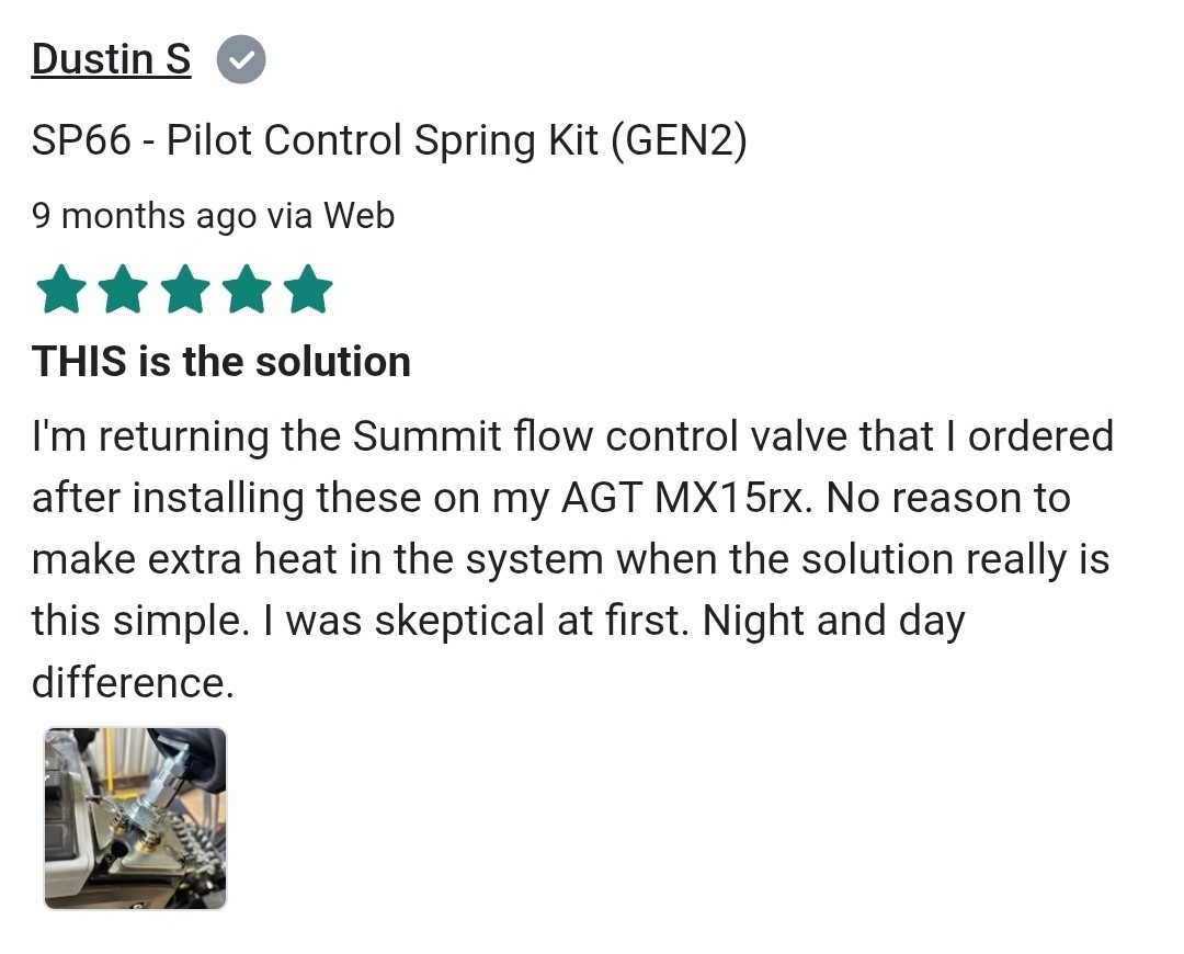 AGT MH12RX, MX12RX, MX15RX Joystick Upgrade–Pilot Control Spring Mod | SP66 GEN2