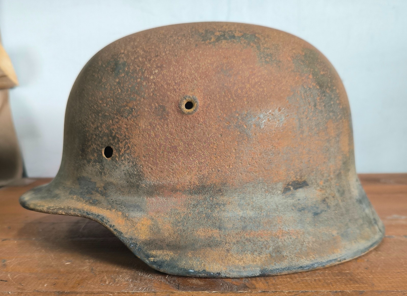 Helmet german original nice helmet M40 size 64 WW2 WWII do it yourself