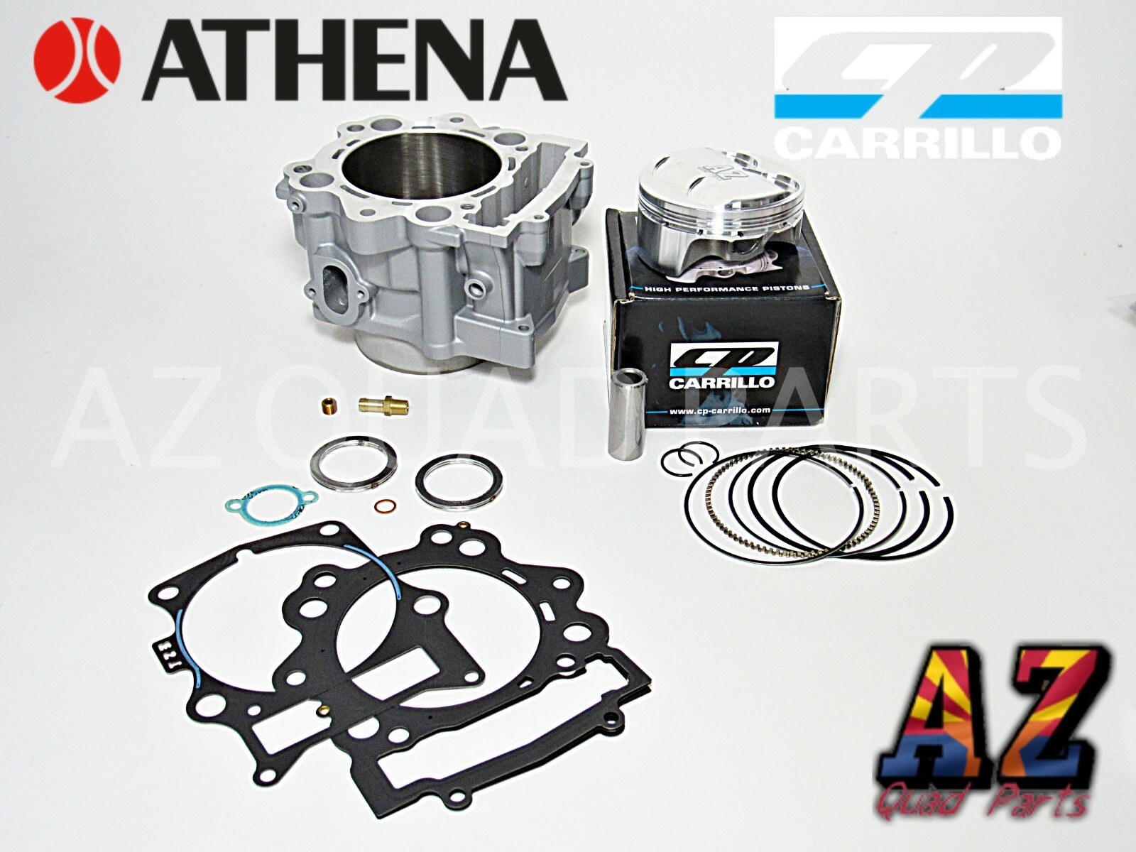 ATHENA Raptor 700 700R 102 Stock Bore Cylinder CP 11 Piston Top End Rebuild Kit