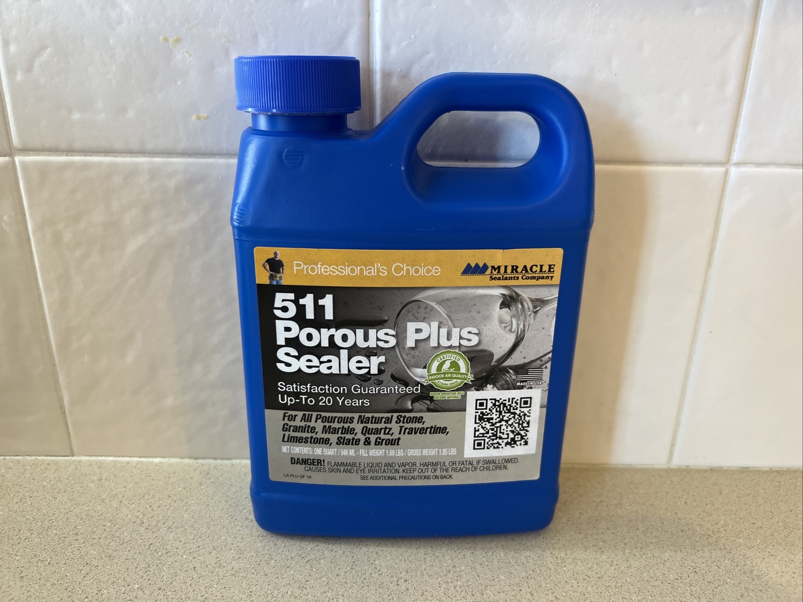 Miracle Sealants PLUS QT 511 Porous Plus Sealer 32 oz Quart 1 Quart