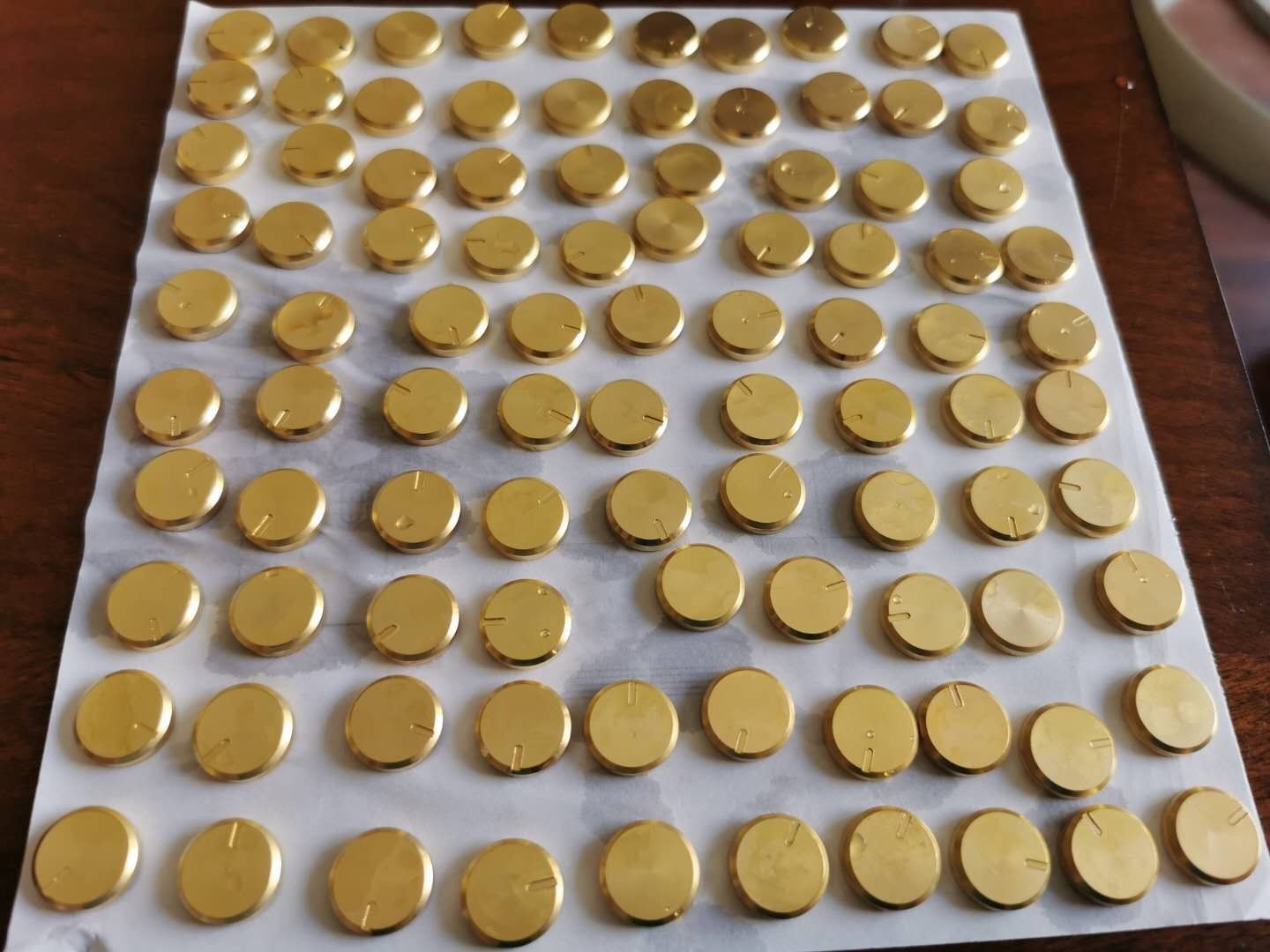 FISHER tube amplifier Knob Brass Cap – Custom Made