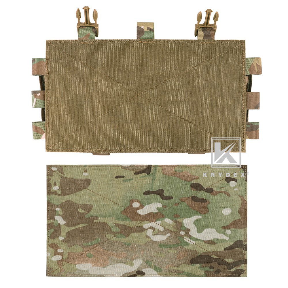 KRYDEX Tactical MF IV Placard Magazine Pouch Front Panel for Vest MC Camo