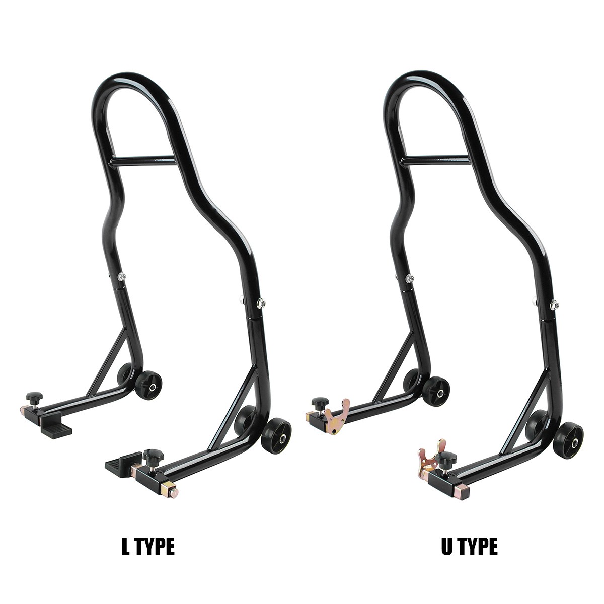 850 LBS Motorcycle Rear Wheel Lift Universal Bike Swingarm Spool Paddock Stand