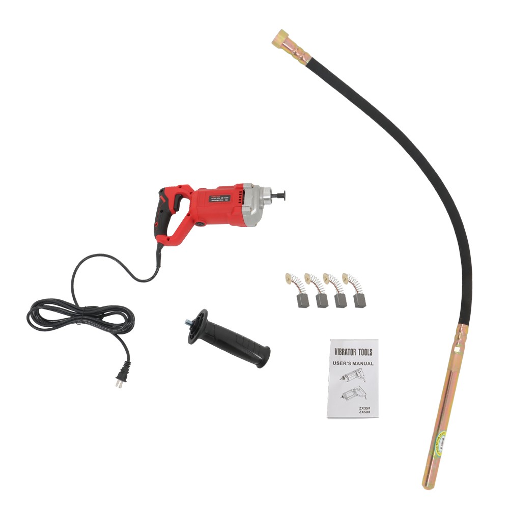 Handheld Concrete Vibrating Tool Electric Concrete Vibrator With 6.6 FT Shaft