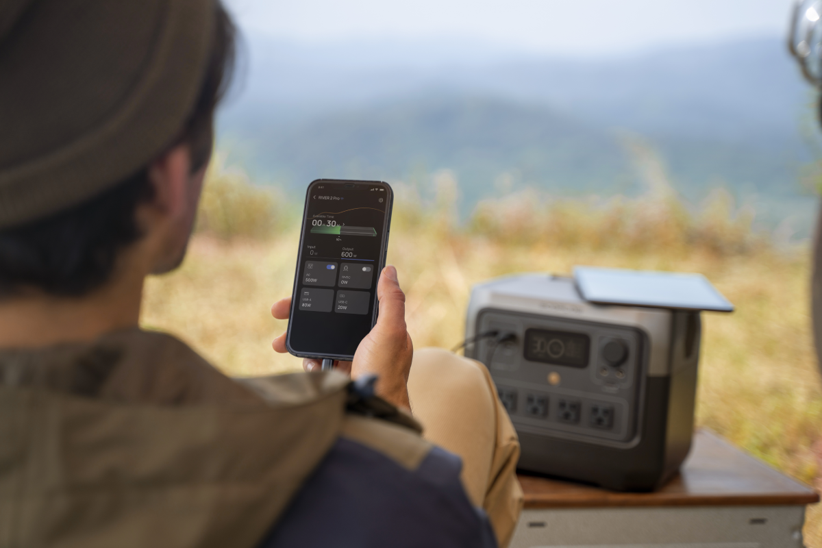 EcoFlow New RIVER 2 Pro Portable Power Station 768Wh LFP Generator for Outdoors