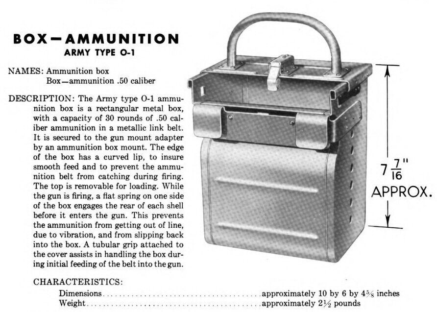 B-17 FLYING FORTRESS AMMO CAN
