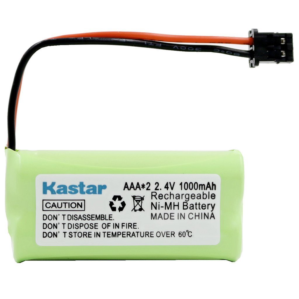 2 x 2.4V 1000mAh AAA MSM Phone Battery for Uniden BT-1008 BT-1016 BT1021 BT1025