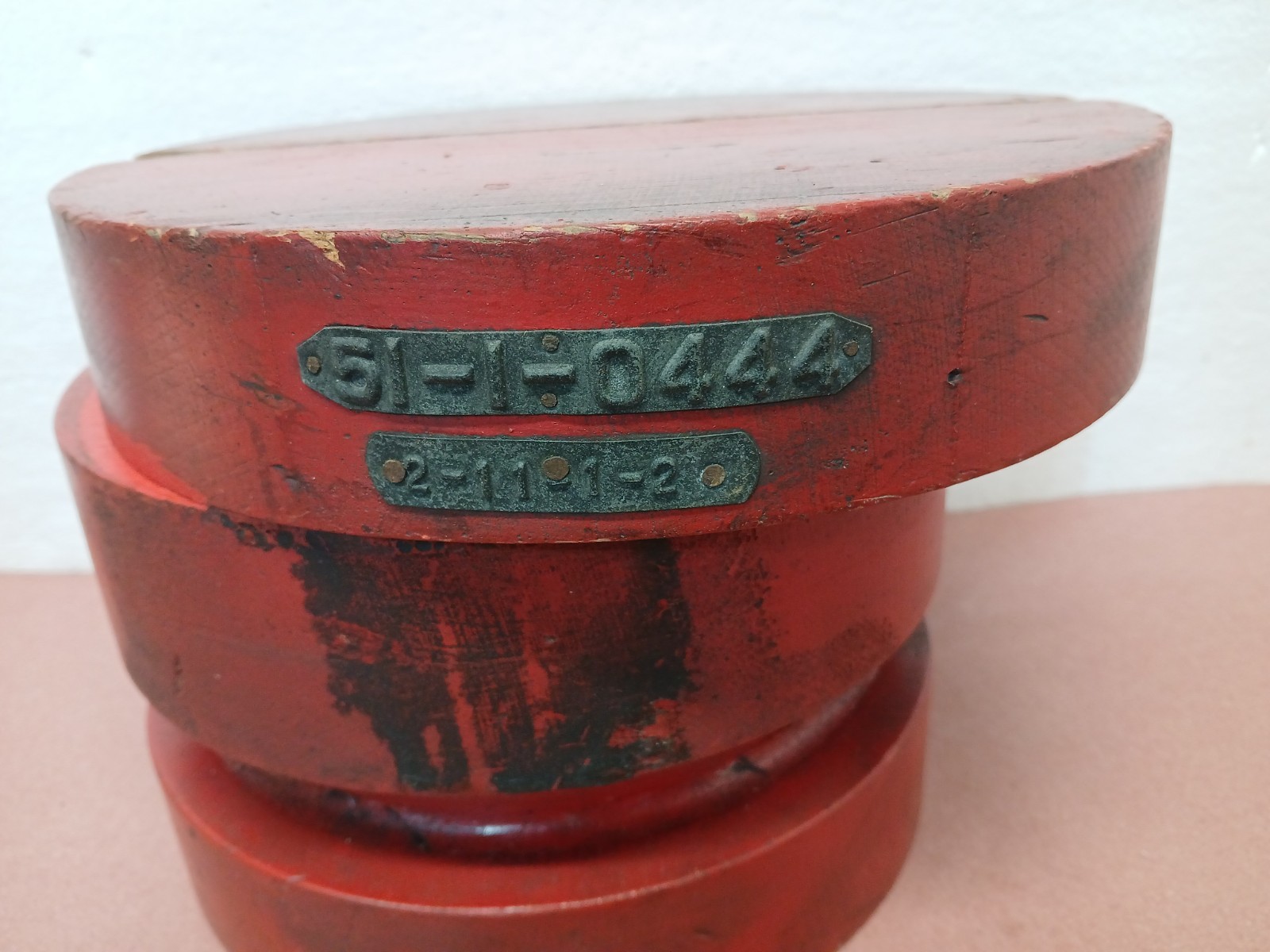 Wooden Foundry Pattern Mold Split Pattern Industrial Casting Steampunk Decor