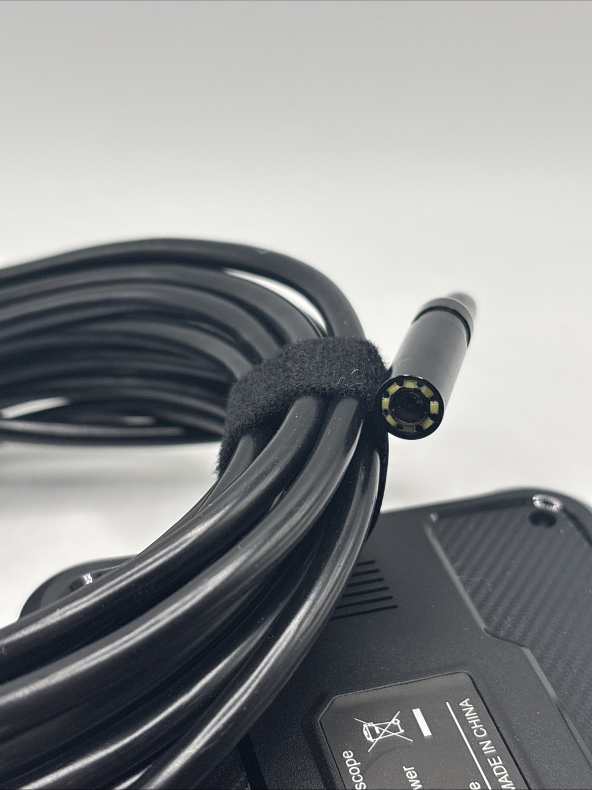 HD Endoscope Inspection Camera 4.3” LCD Screen LED Borescope 16.4ft IP67 Tool