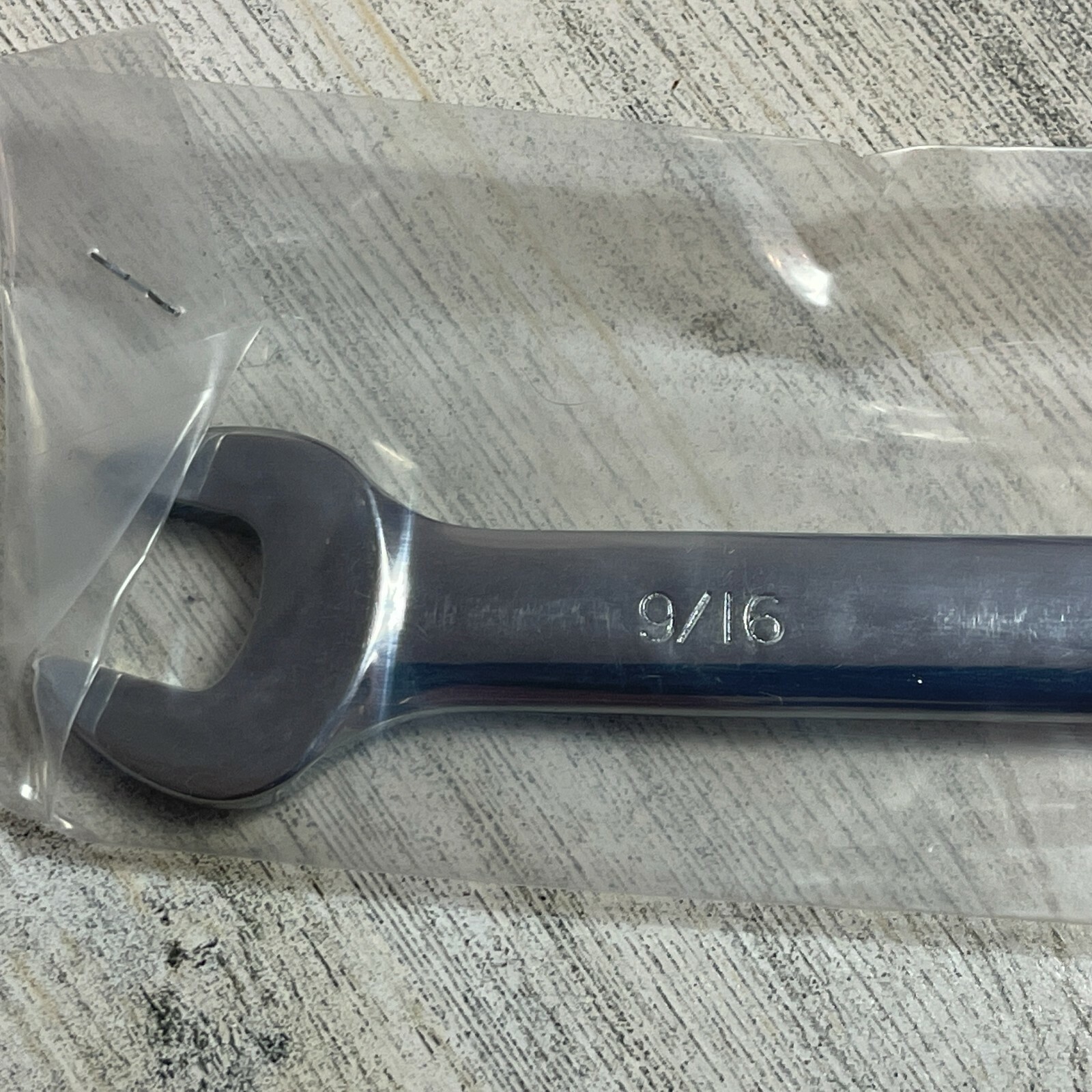 New WILLIAMS 9/16" Combination Wrench SAE 12 pt Hi-Polish - 11218 - 8.5" Long