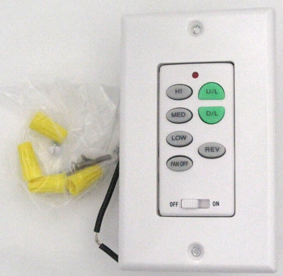 UC-9051T Ceiling Fan Remote Wall Control Dual Light Regency 2WWCD Fanimation C23