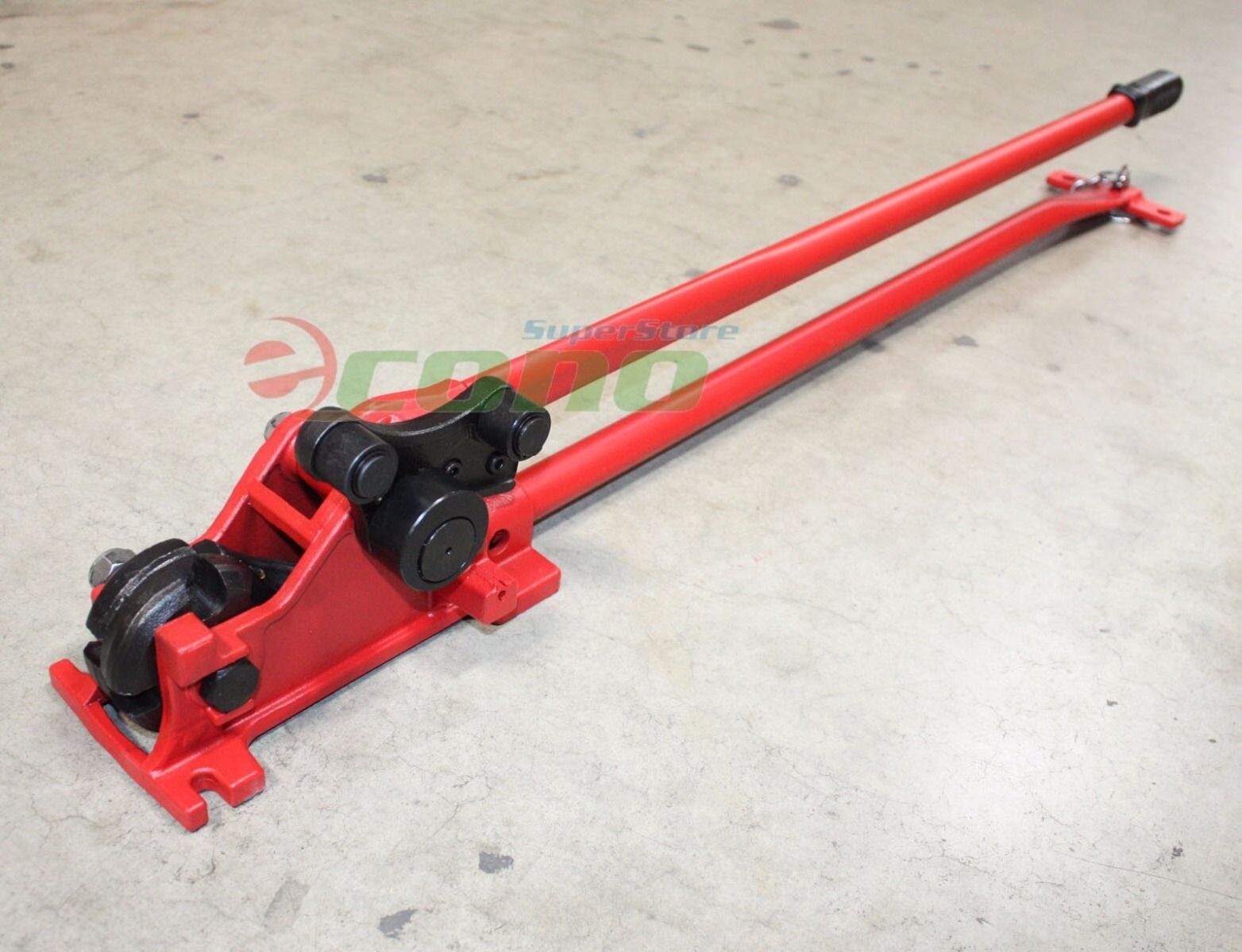 52" Manual 3/4" Rebar Bender & 5/8" Cutter #5 Cutting & #6 Rebar 90° 180° Bends