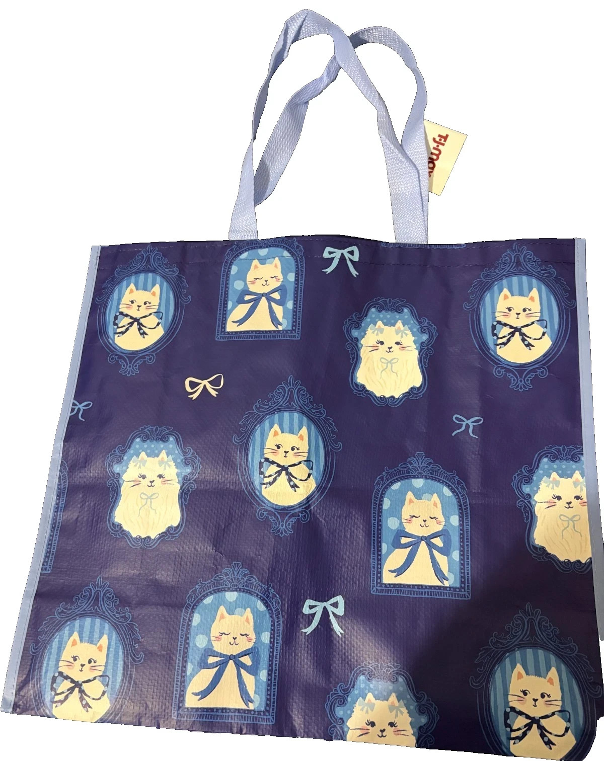 TJ Maxx Shopping Bag CAT/Swan/Sushi/Pickle Patterns Options 10Gal Reusable Large