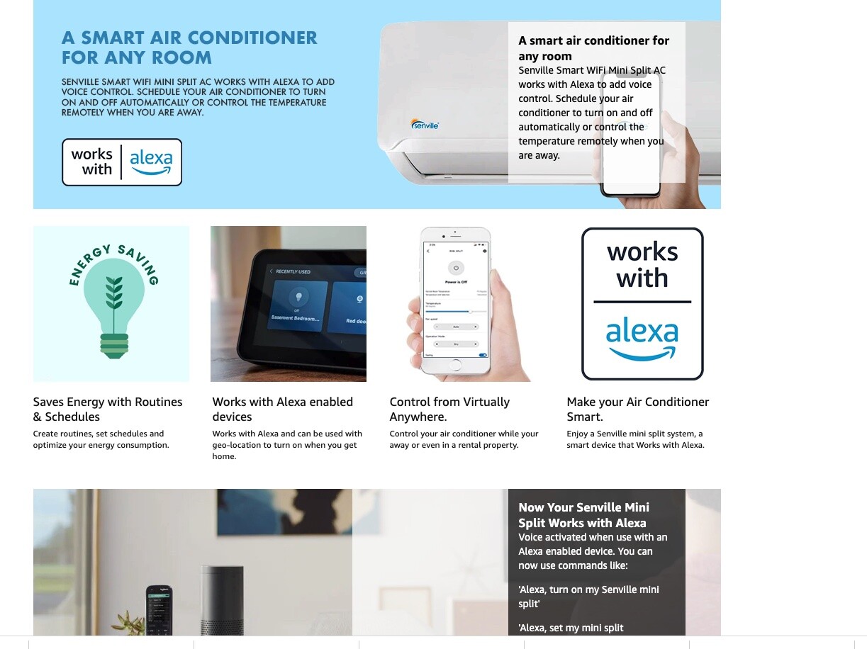 18000 BTU Ductless AC Mini Split Air Conditioner and Heat Pump