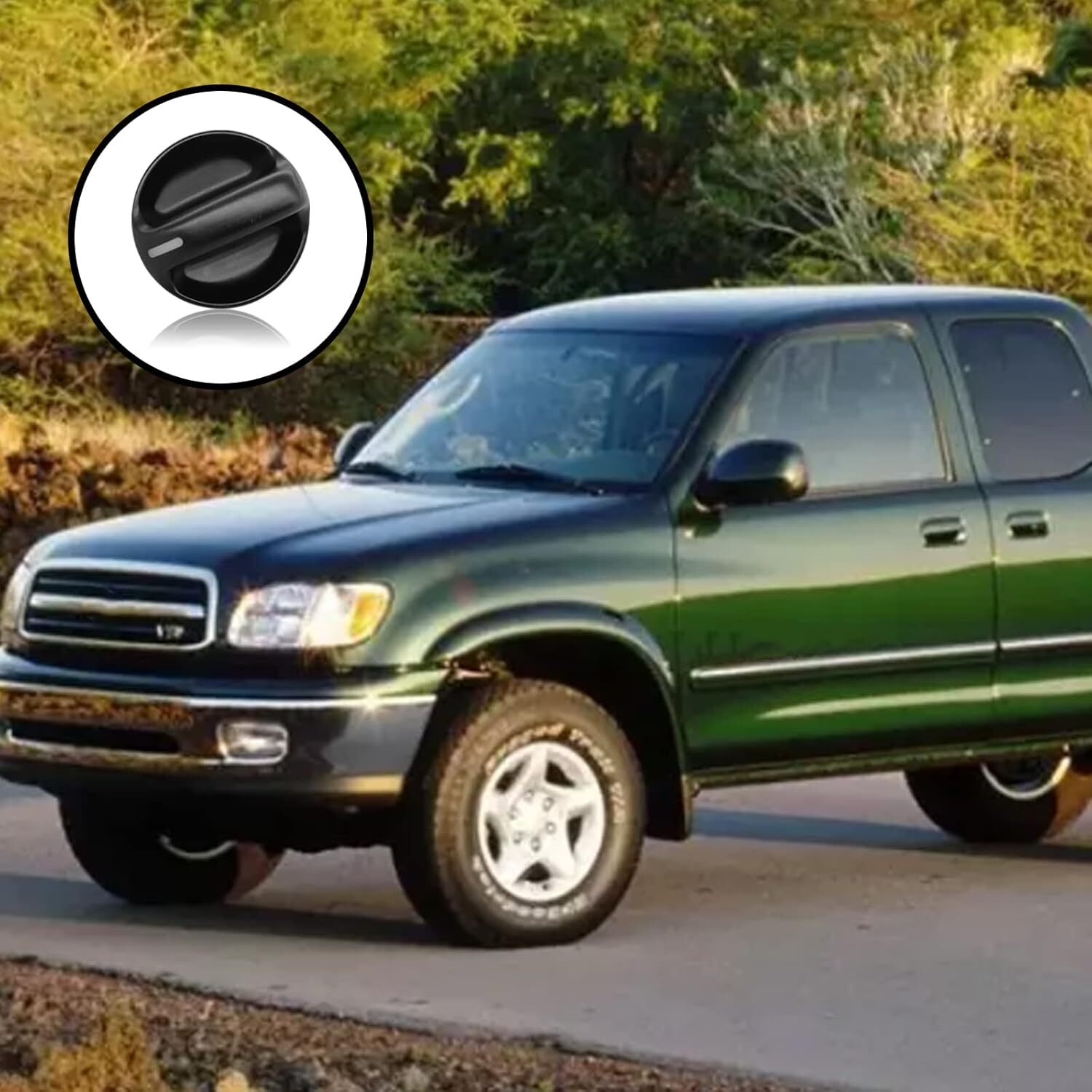 3 pack Fit for Toyota Tundra Truck 2000-06 Control Knobs Dials Heater A/C Fan