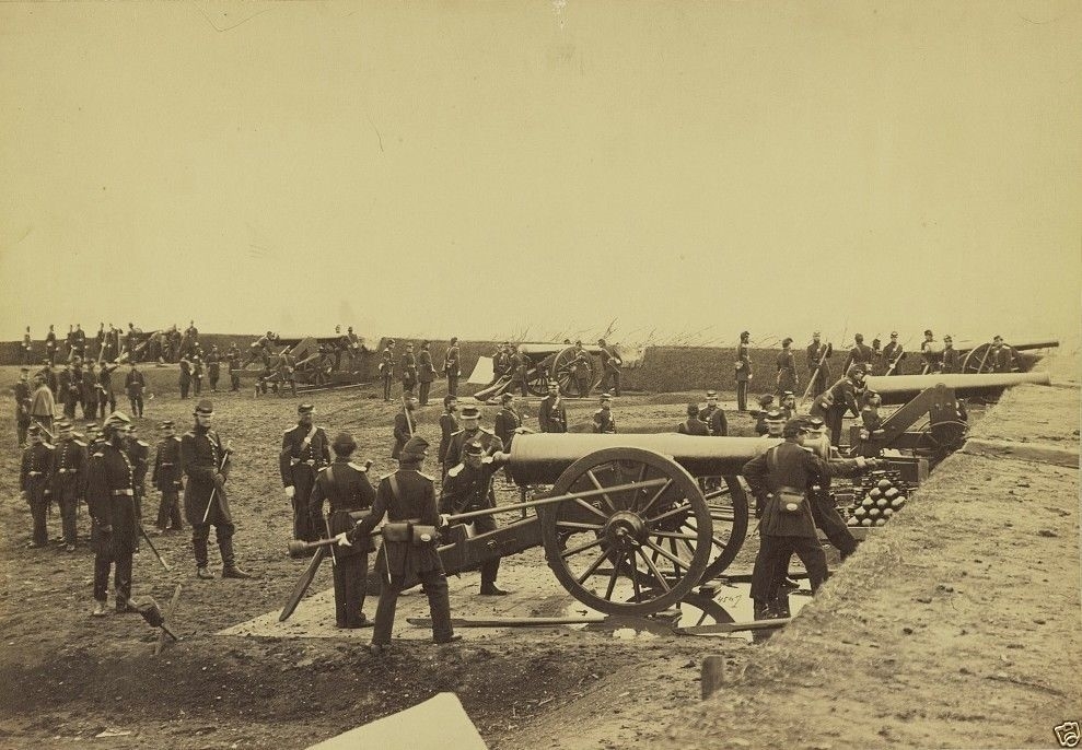 Federal 1st Connecticut Heavy Artillery Arlington Va New 8x10 US Civil War Photo