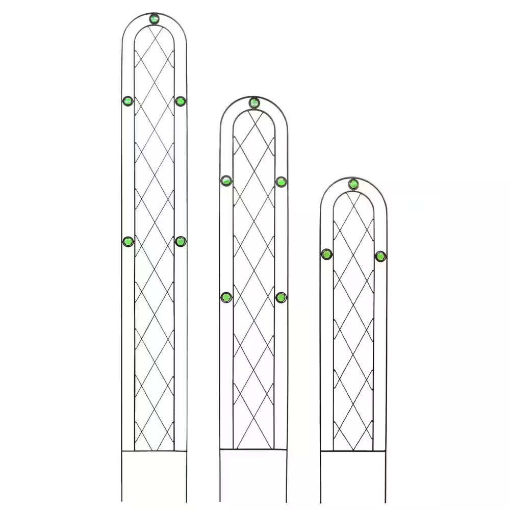 Emerald 72 In. X 10 In. Metal Trellis
