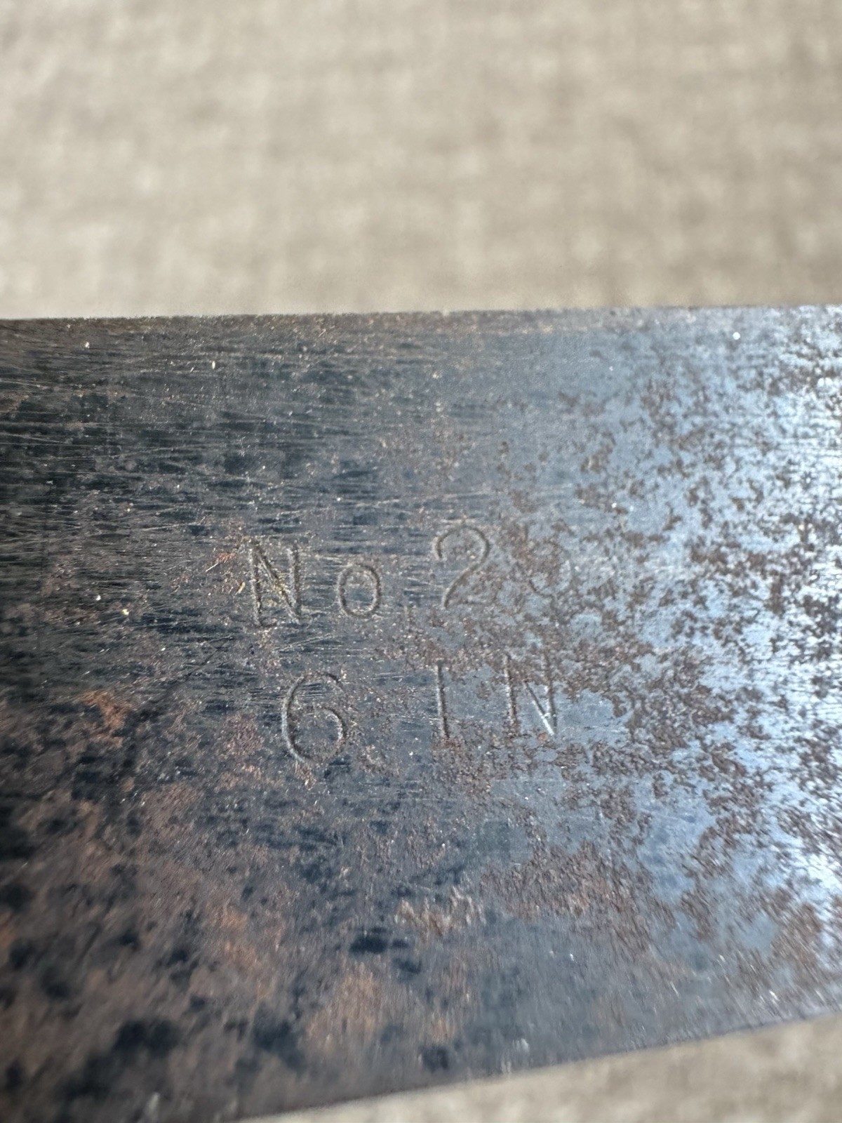 Vintage Stanley No. 25 6” SW 'Sweetheart' Adjustable Sliding T-Bevel Square USA