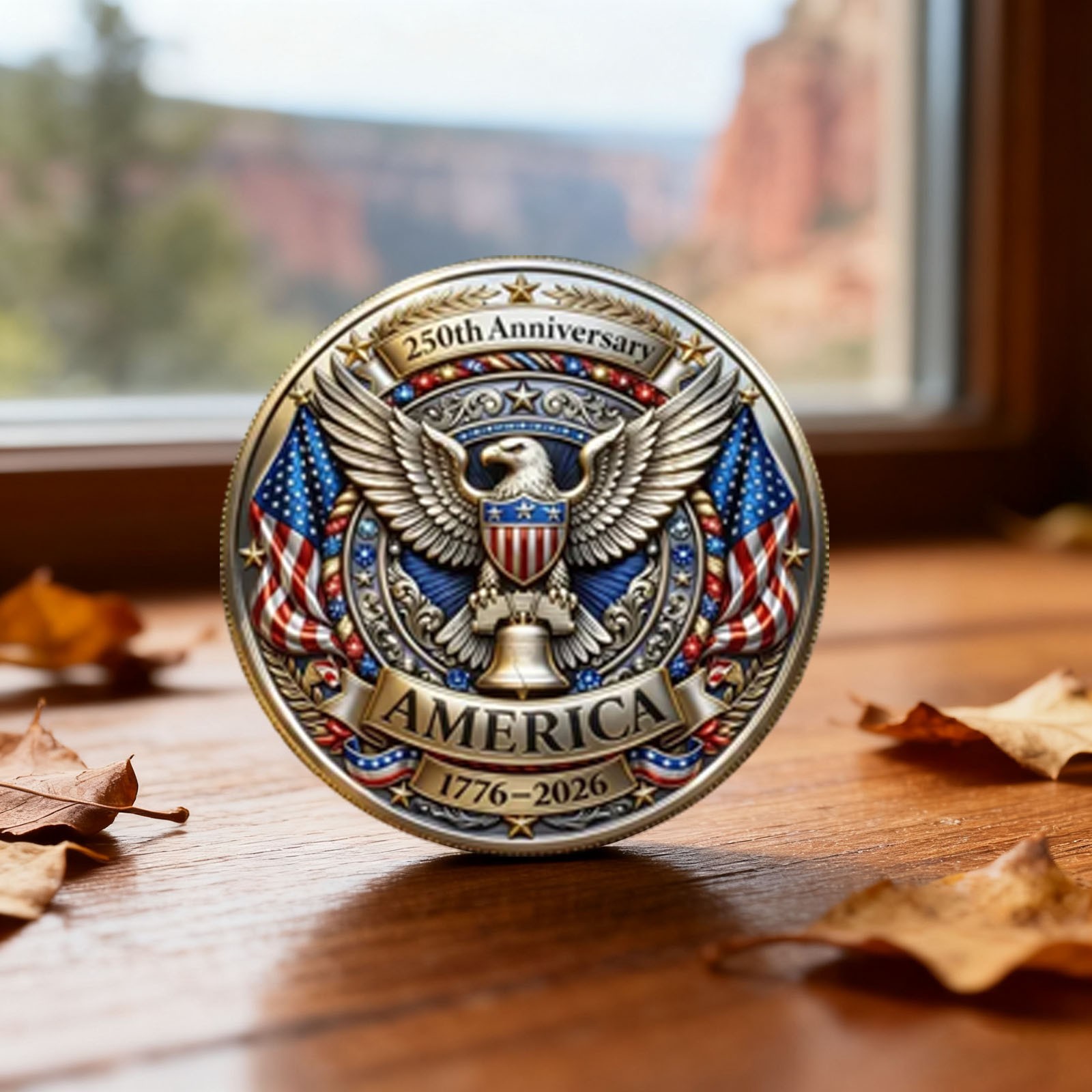 250th Anniversary Commemorative Coin America 1776-2026