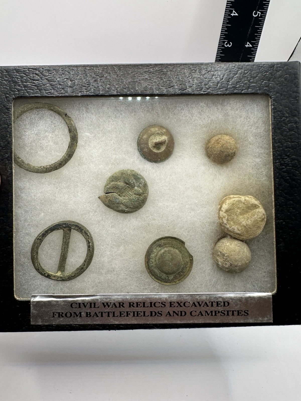 Civil War Relics Excavated from Battlefields and Campsites #2