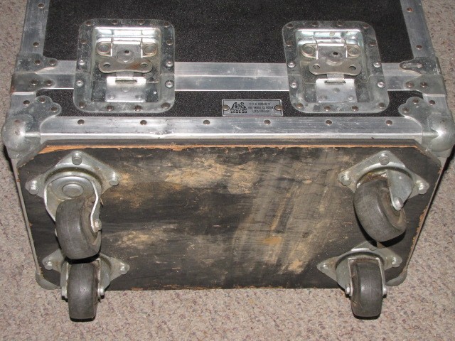 A&S CASE COMPANY Hollywood AMPLIFIER Flight & Road CASE Fender? Marshall?