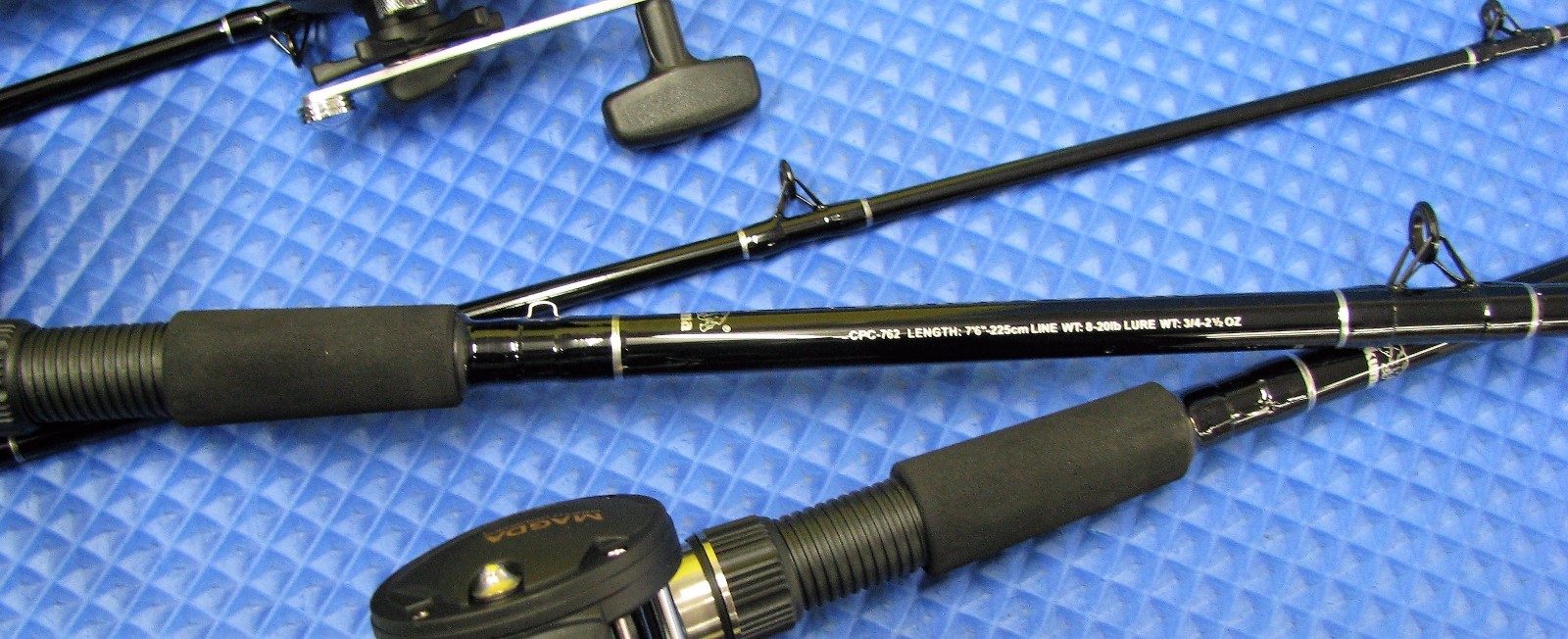 Okuma Classic Pro 7' 6" Line Counter Trolling Combo CPC-762CT-MA 20D 4 PACK!