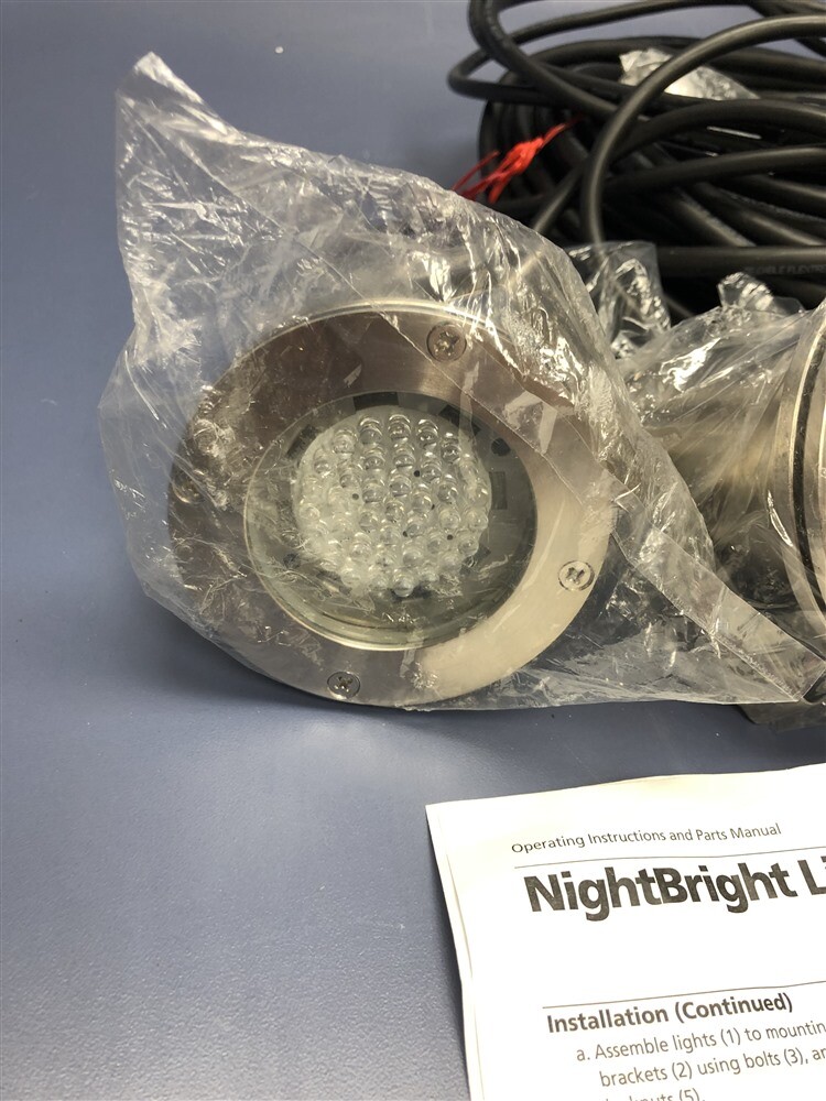 New NightBright Lighting System Pond LED Light Kit for Fountain Pump 023369
