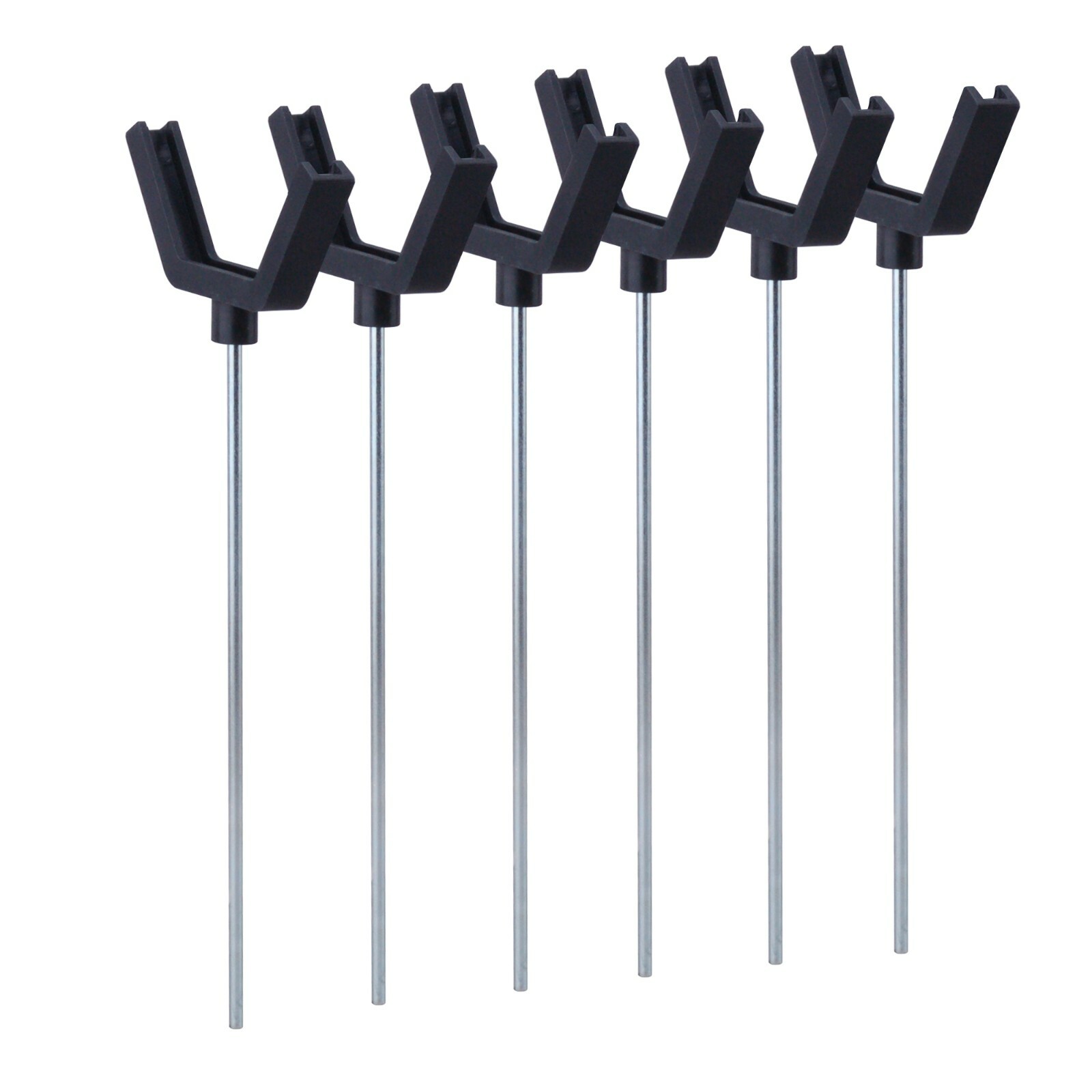 6 Pack Clay Shooting Target Holder Stakes