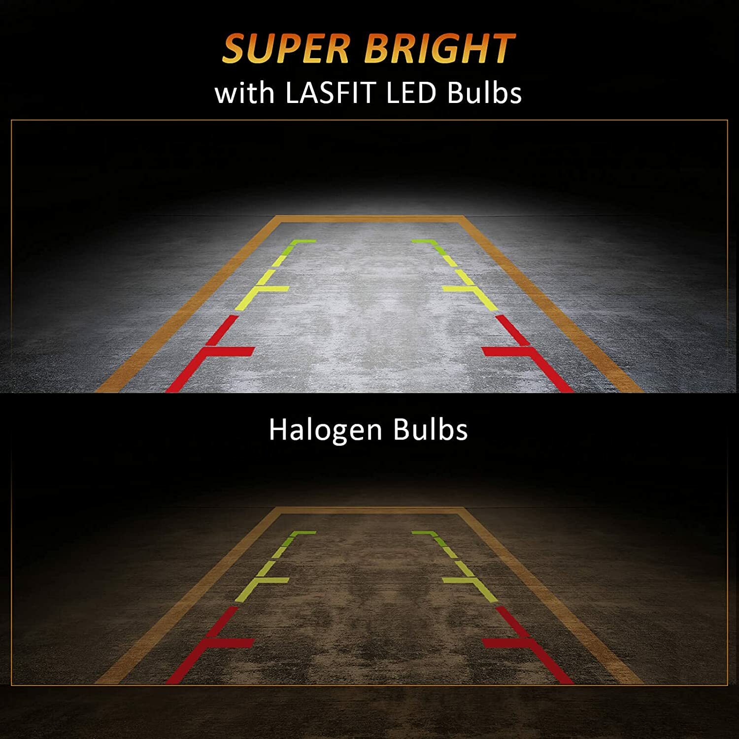 LASFIT LED Reverse Back Up Light Bulb 921 912 W16W T15 906 916 Super White 6000K