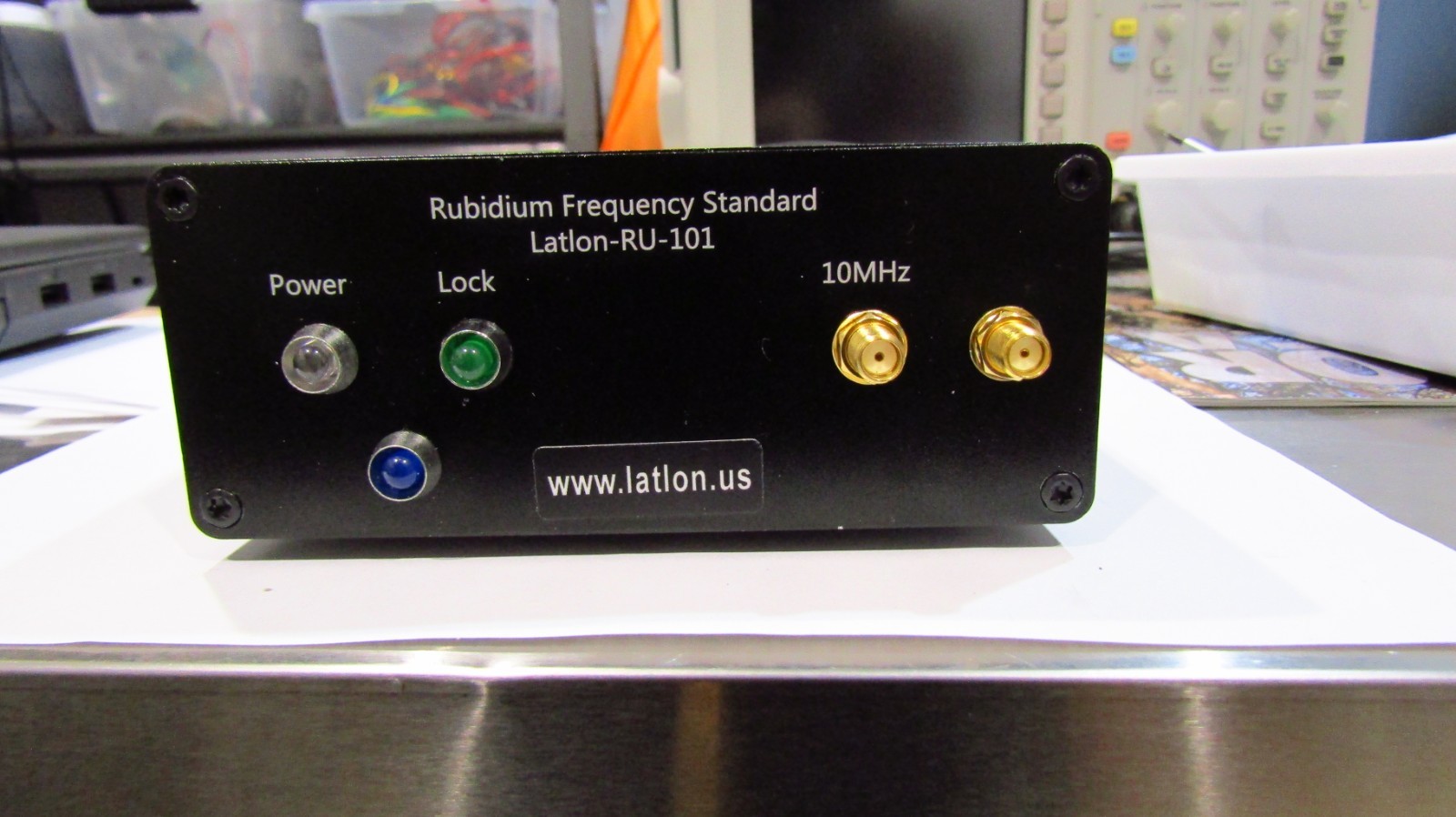 GPS disciplined Rubidium standard  based on SPECTRATIME GRCLOK-1500