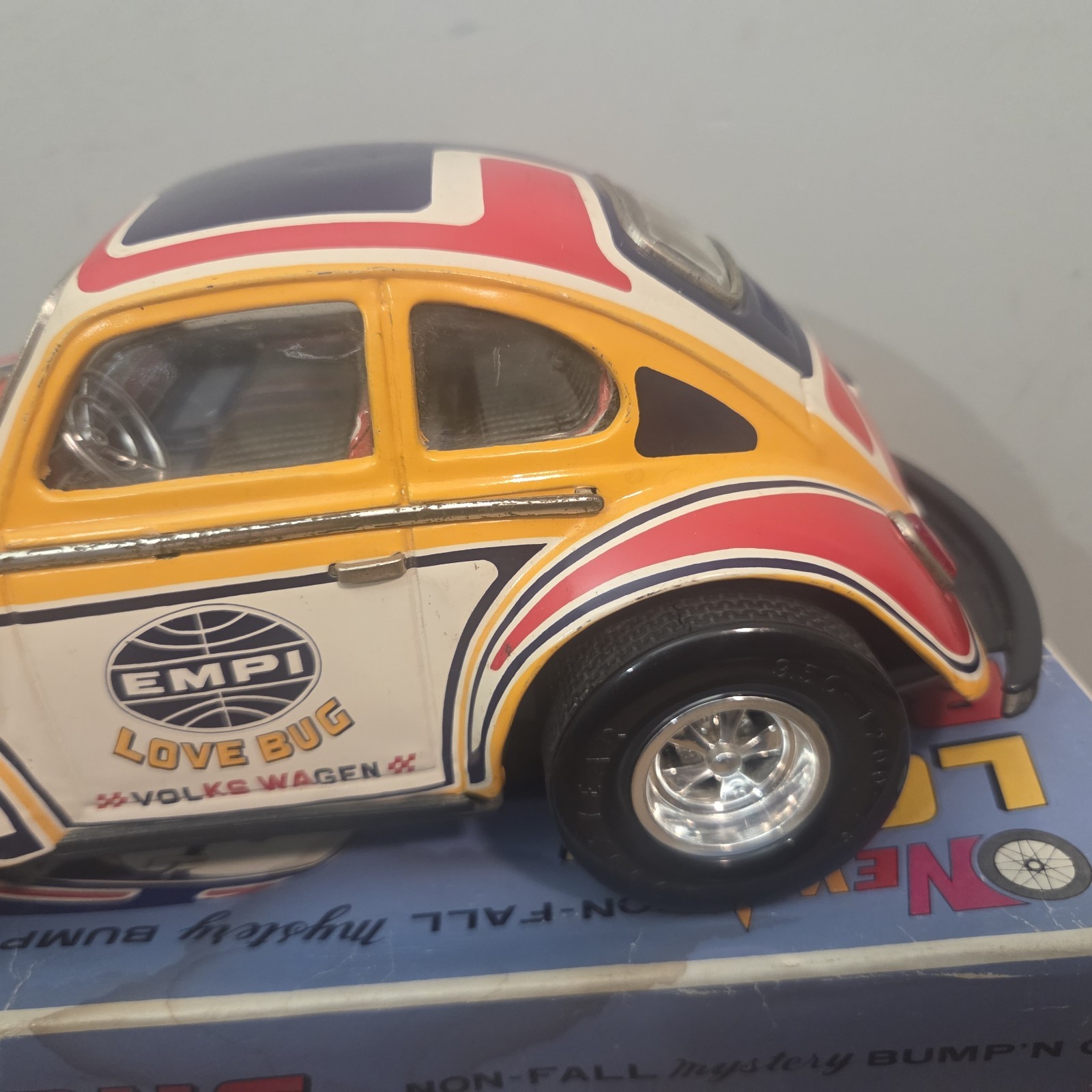 Volkswagen By Taiyo Empi Love Bug C-633 W/ Original Box Non Tested Beetle Car
