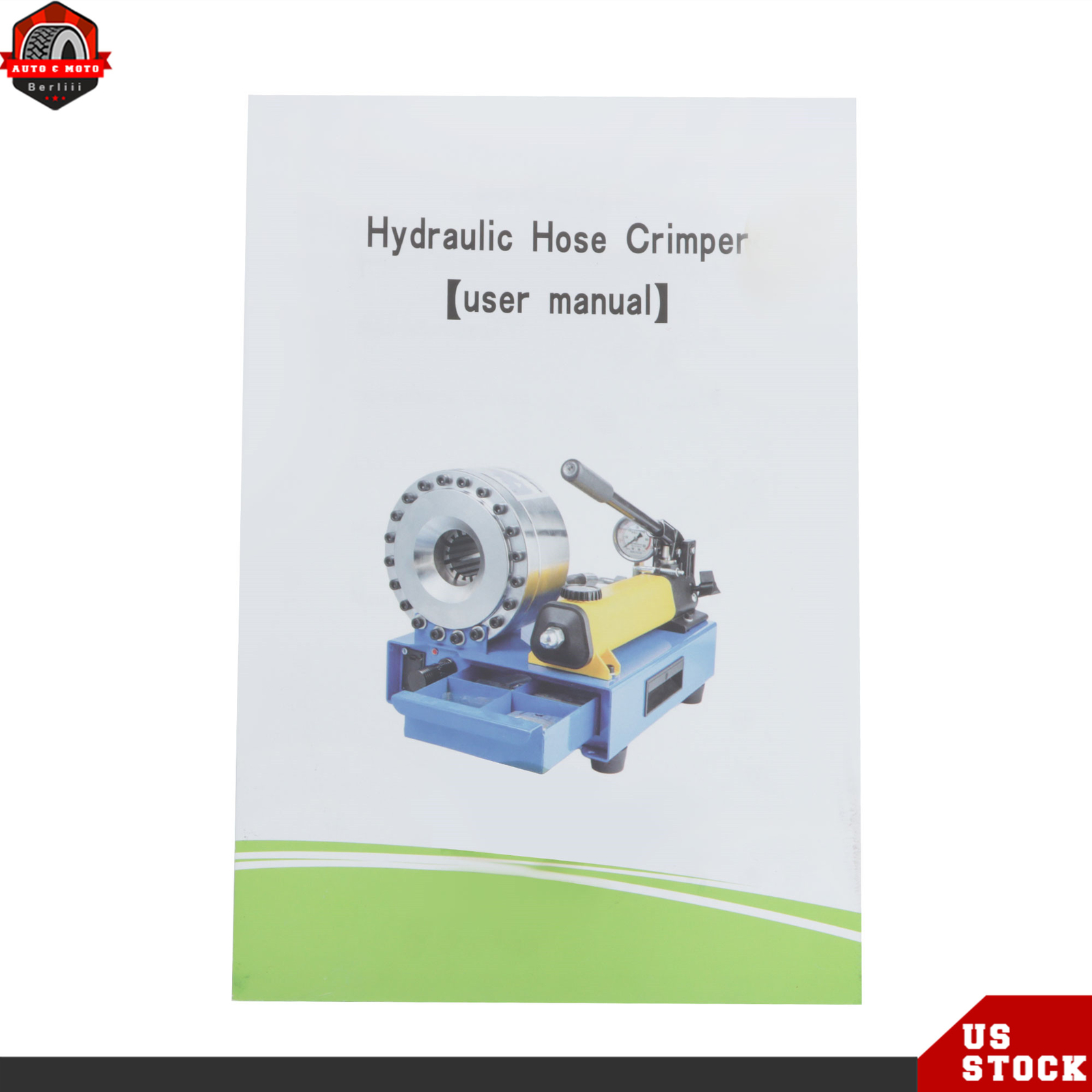 8 Sets Dies Portable Hydraulic Hose Crimper Pipe Crimping Machine