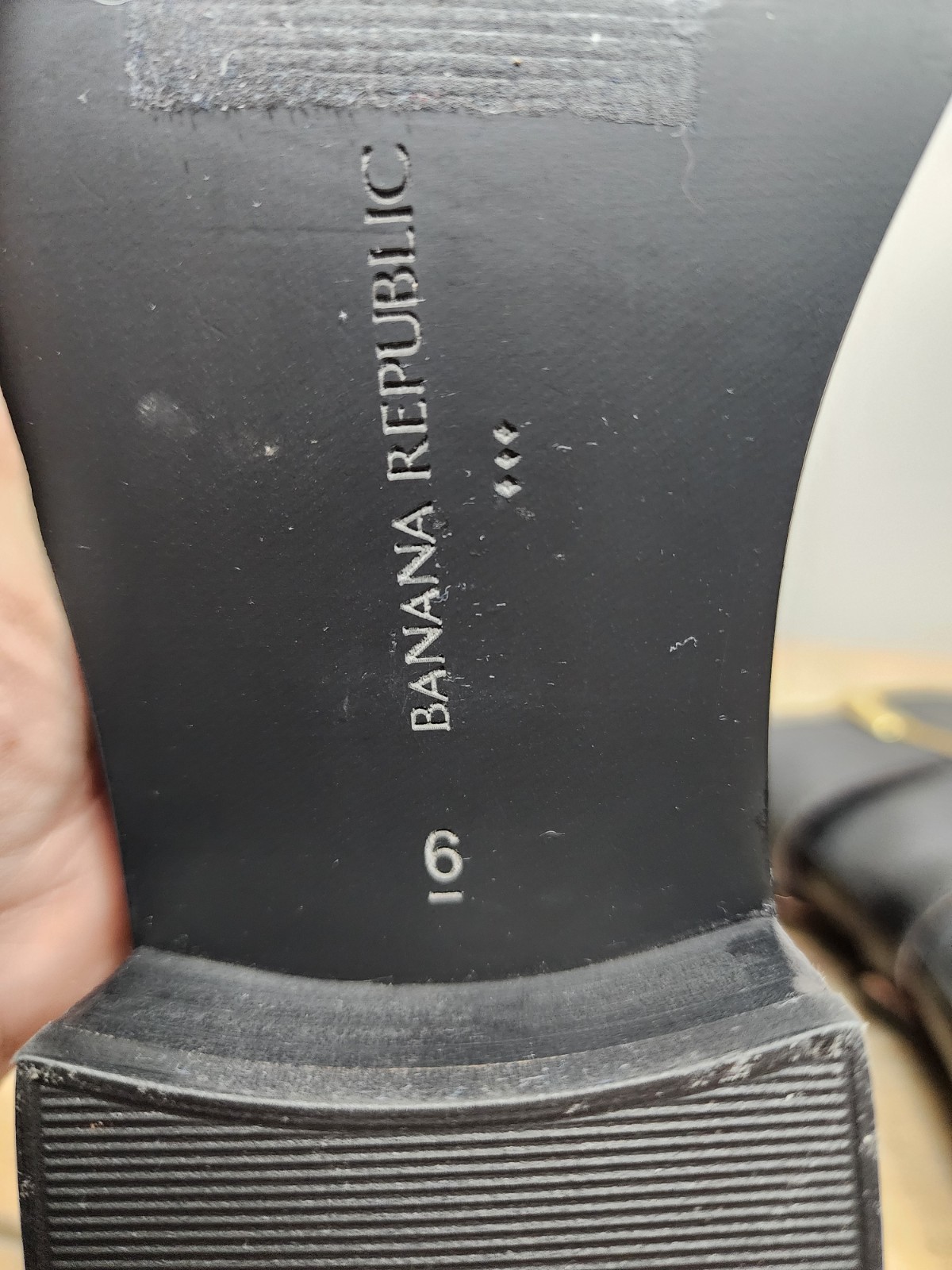 Banana Republic Moto Style Leather Boots Size 6