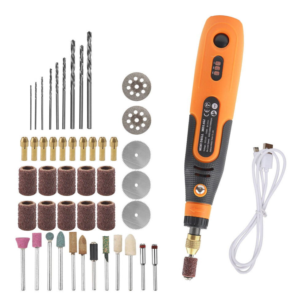 48PCS Abrasive Rotary Tool Accessories Grinding Sanding Cutting Polishing Set US