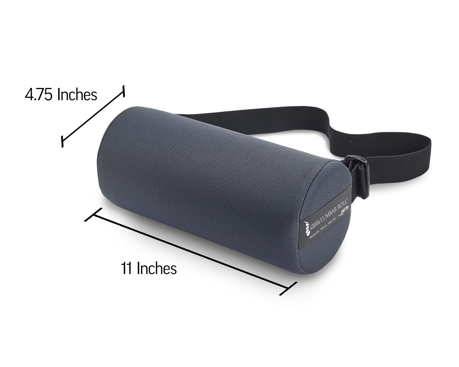 The Original McKenzie Lumbar Roll by OPTP – Firm Density – USA-made Low Back