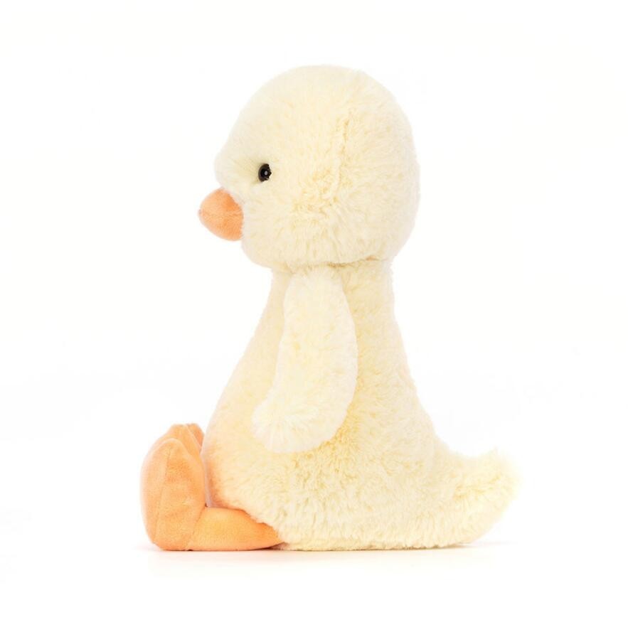Jellycat Bashful Duckling Plush Toy NWT Authentic With Dust Bag Original Medium