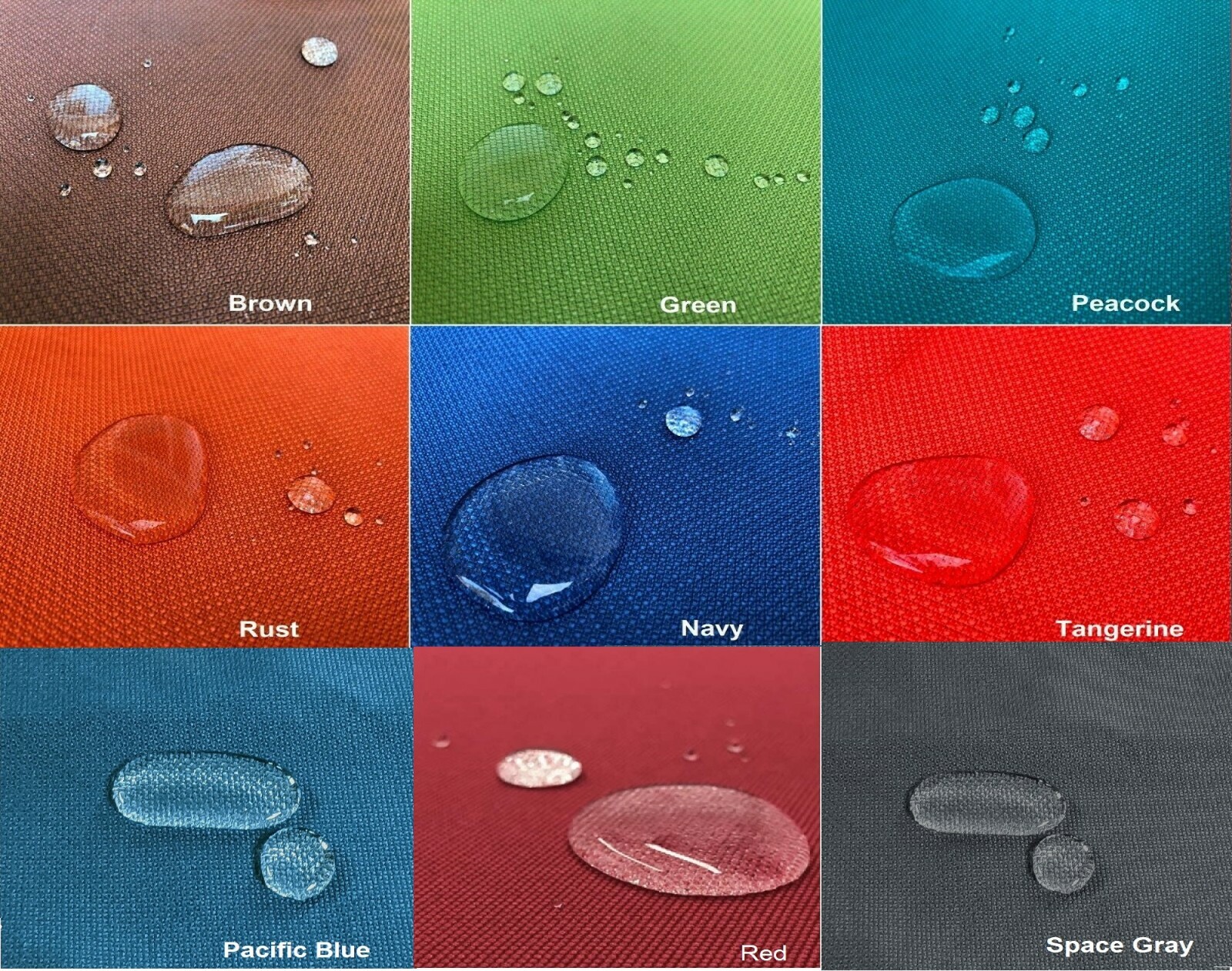 Water-resistant Outdoor 4 Pack Patio Seat Cushion Case - Covers Only 24"X22"X4"