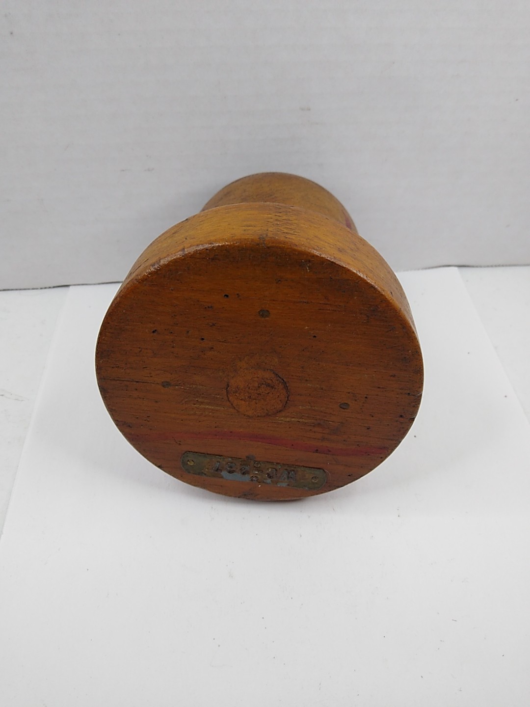 Vintage Wooden Wood Foundry Industrial Mold R.J. Reynolds Steampunk Art