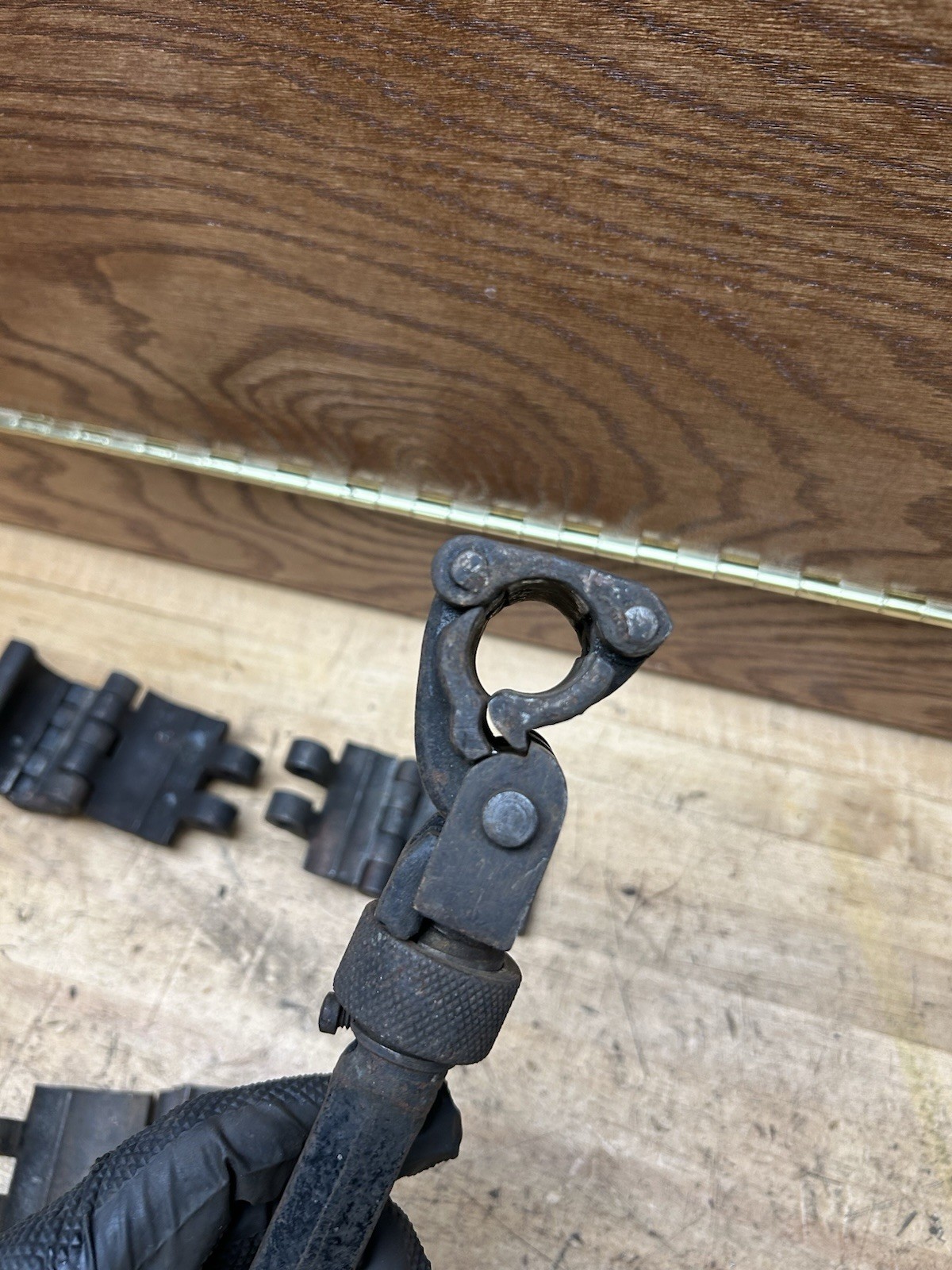 Antique Walworth Parmalee No. 1 Pipe Wrench With 4 Heads, RARE, Pat. 1907, USA